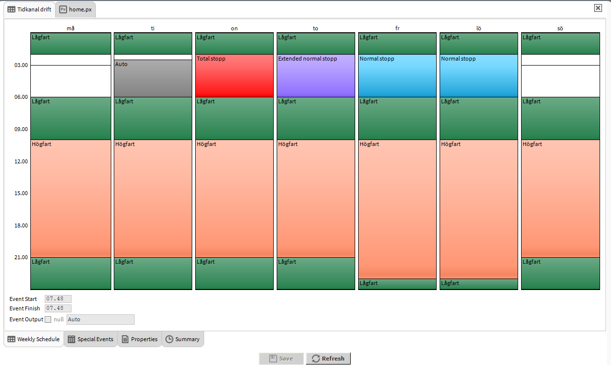 N4ScheduleColorsResult